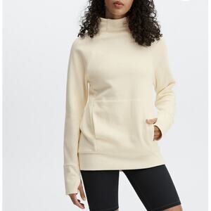 NWT Fabletics Zaylee Funnel Neck Tunic Pullover Top sz M